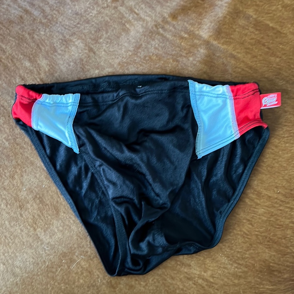 Classic stripe speedos